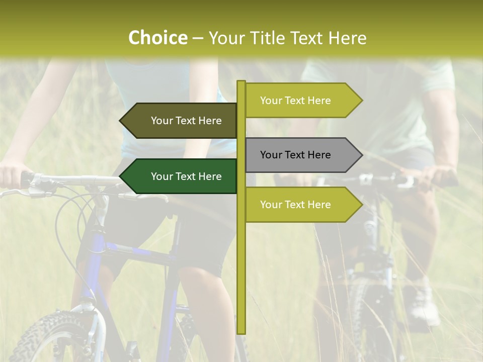 Lac De L Eau D Heure PowerPoint Template