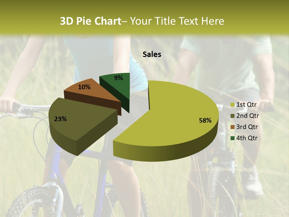 Lac De L Eau D Heure PowerPoint Template