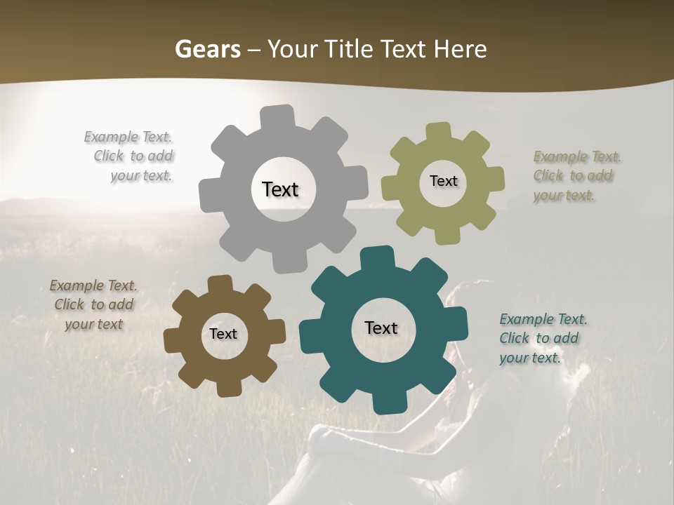 Shiny Smile Angel PowerPoint Template