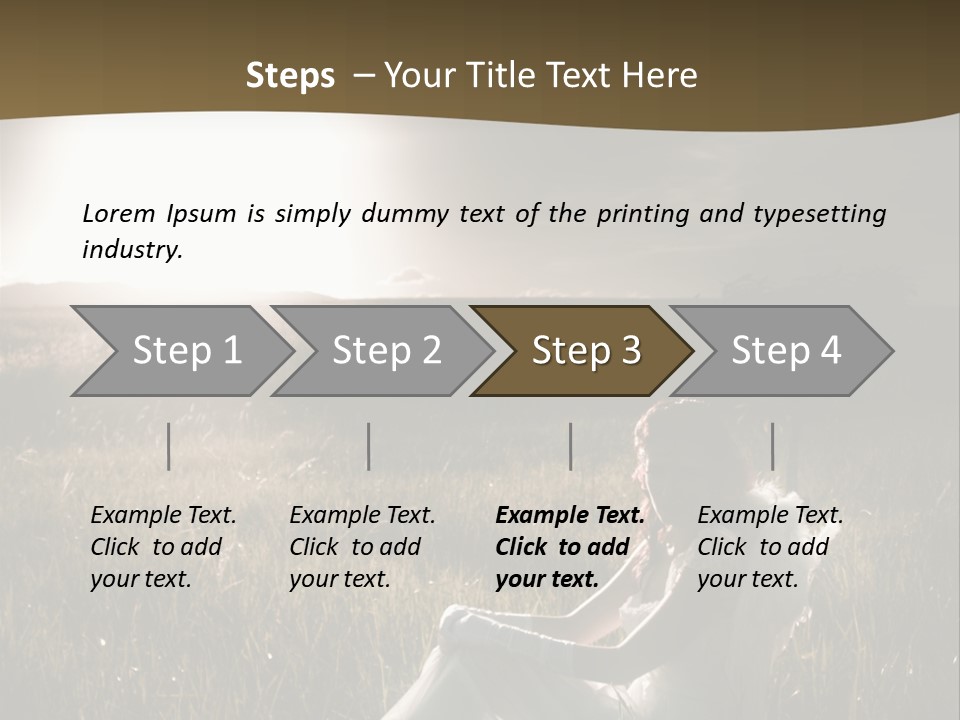 Shiny Smile Angel PowerPoint Template