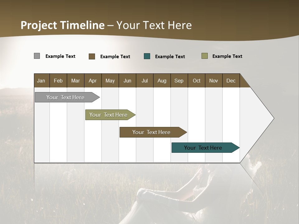 Shiny Smile Angel PowerPoint Template