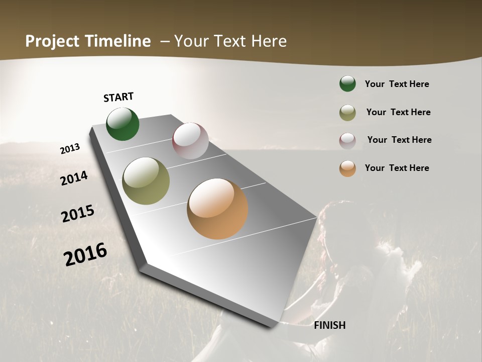 Shiny Smile Angel PowerPoint Template
