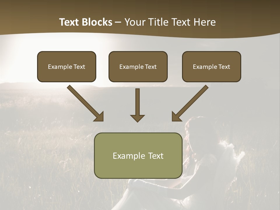 Shiny Smile Angel PowerPoint Template