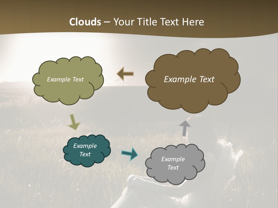 Shiny Smile Angel PowerPoint Template