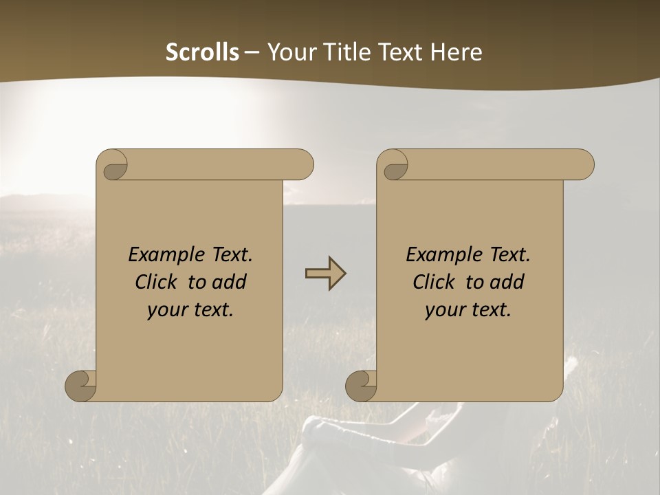 Shiny Smile Angel PowerPoint Template