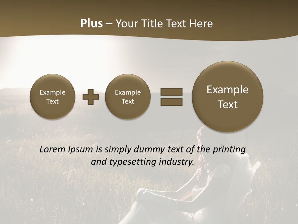Shiny Smile Angel PowerPoint Template