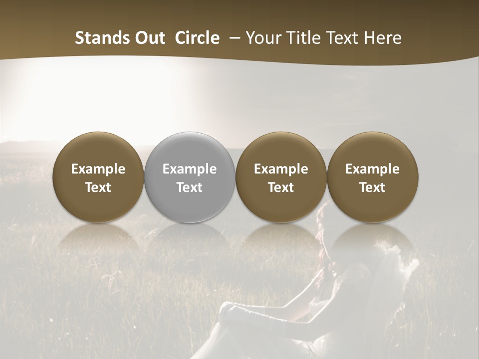 Shiny Smile Angel PowerPoint Template