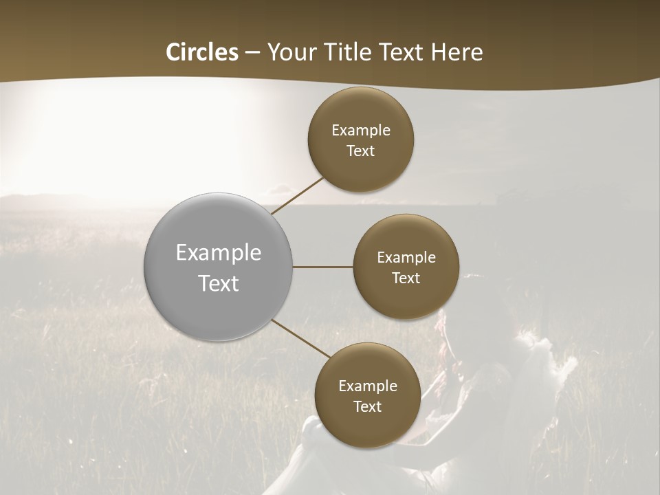 Shiny Smile Angel PowerPoint Template