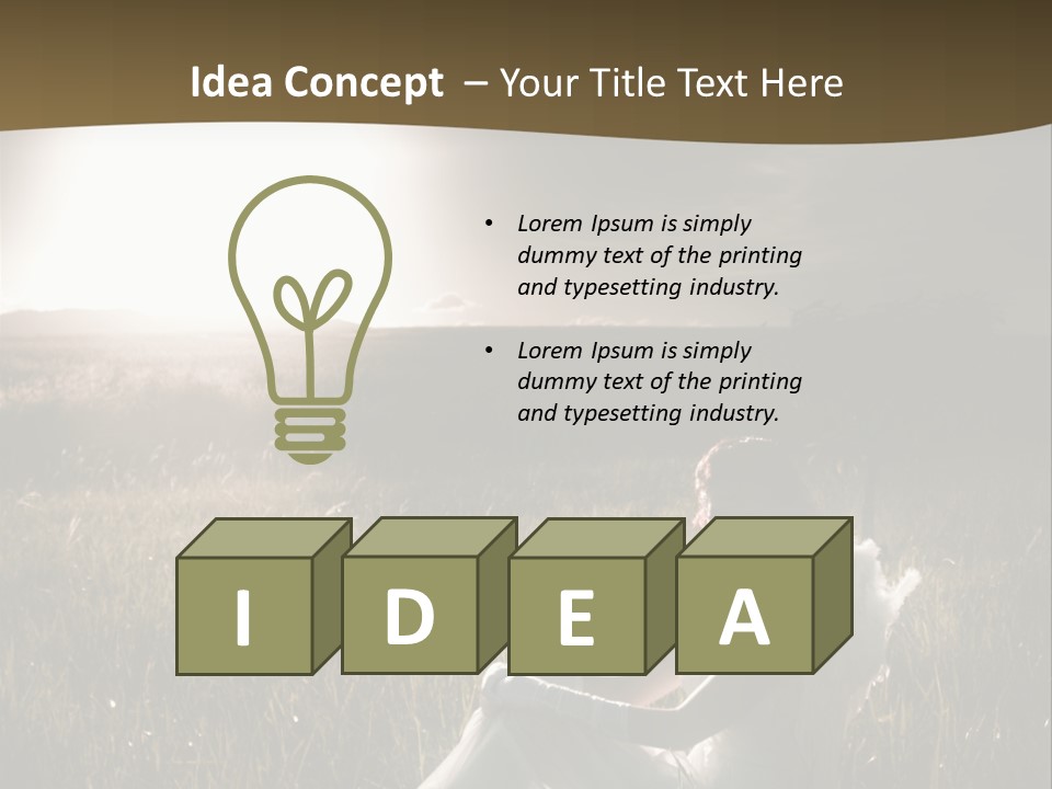 Shiny Smile Angel PowerPoint Template