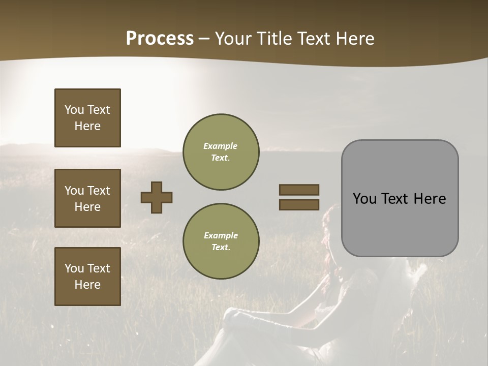 Shiny Smile Angel PowerPoint Template