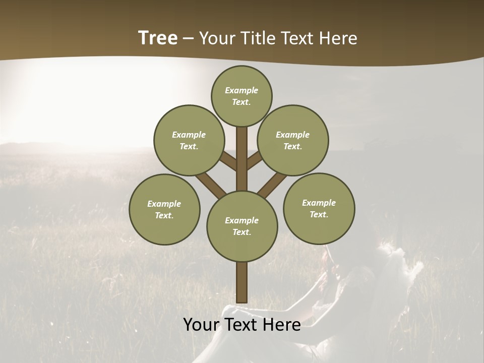 Shiny Smile Angel PowerPoint Template