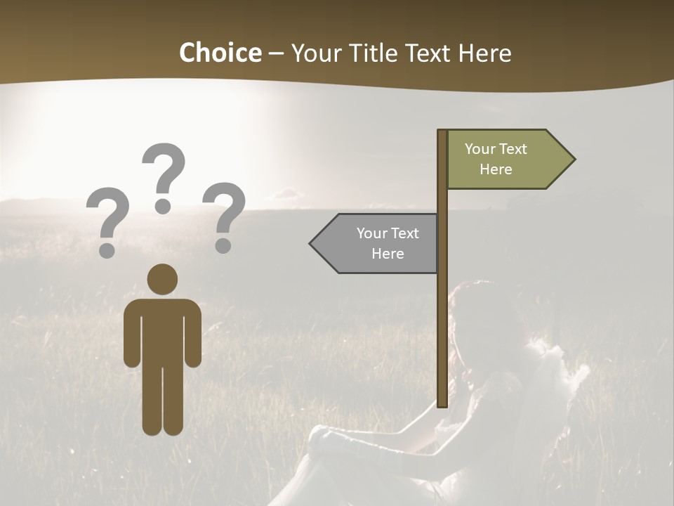 Shiny Smile Angel PowerPoint Template