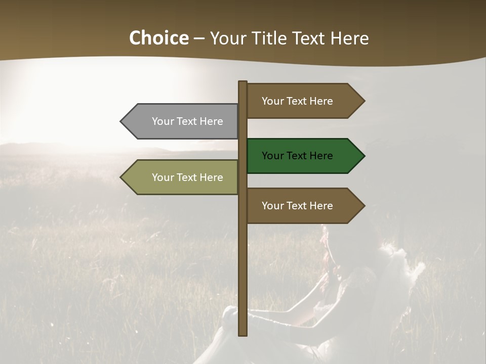 Shiny Smile Angel PowerPoint Template