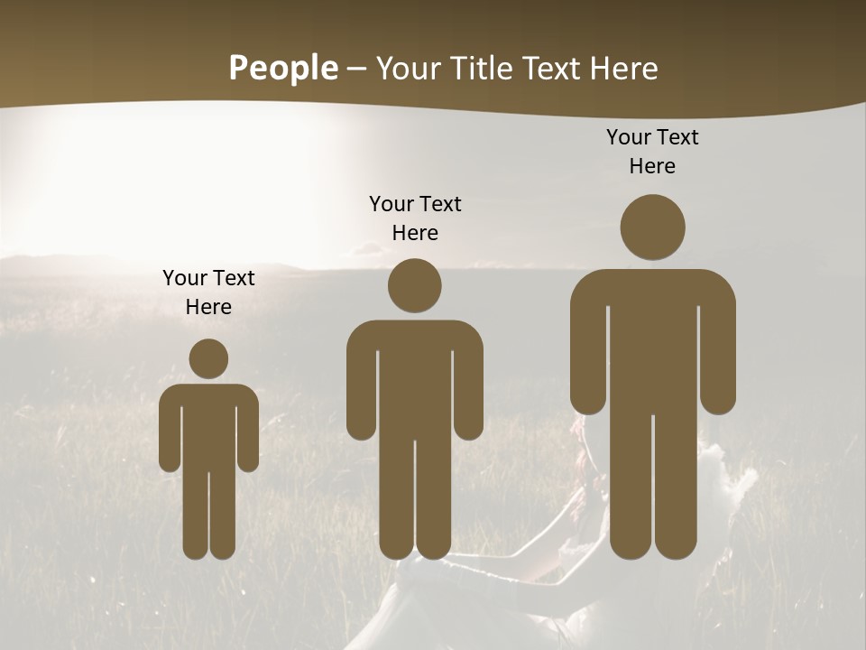 Shiny Smile Angel PowerPoint Template