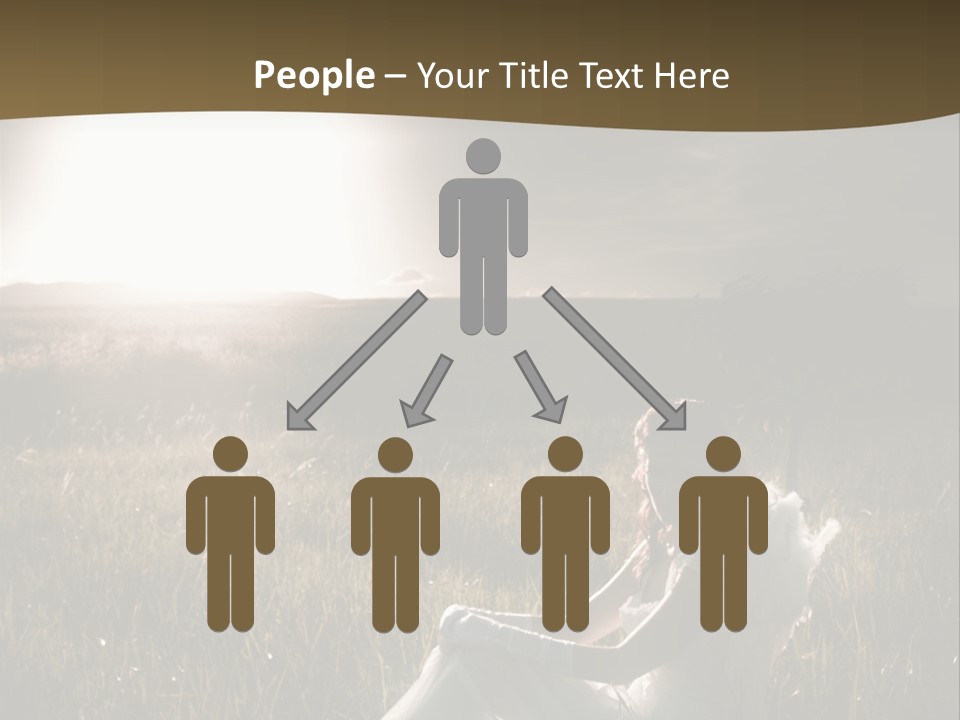 Shiny Smile Angel PowerPoint Template