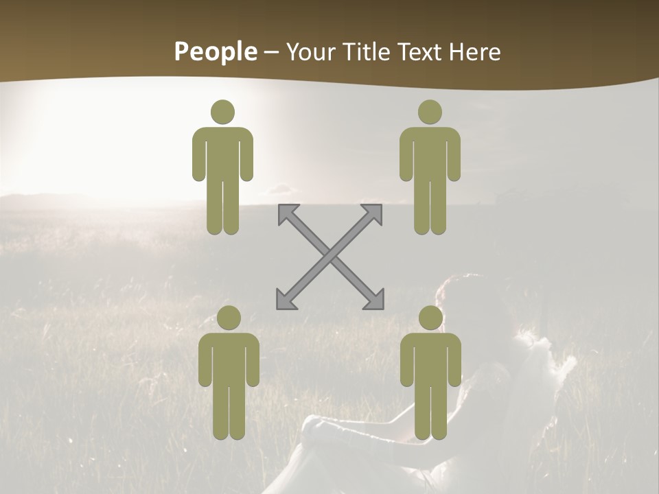 Shiny Smile Angel PowerPoint Template