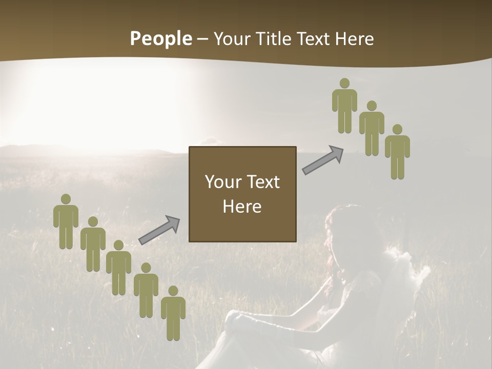 Shiny Smile Angel PowerPoint Template