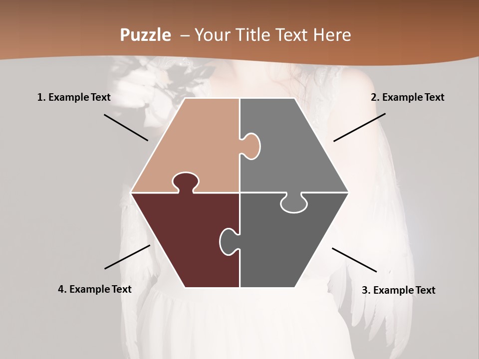 White Attire PowerPoint Template