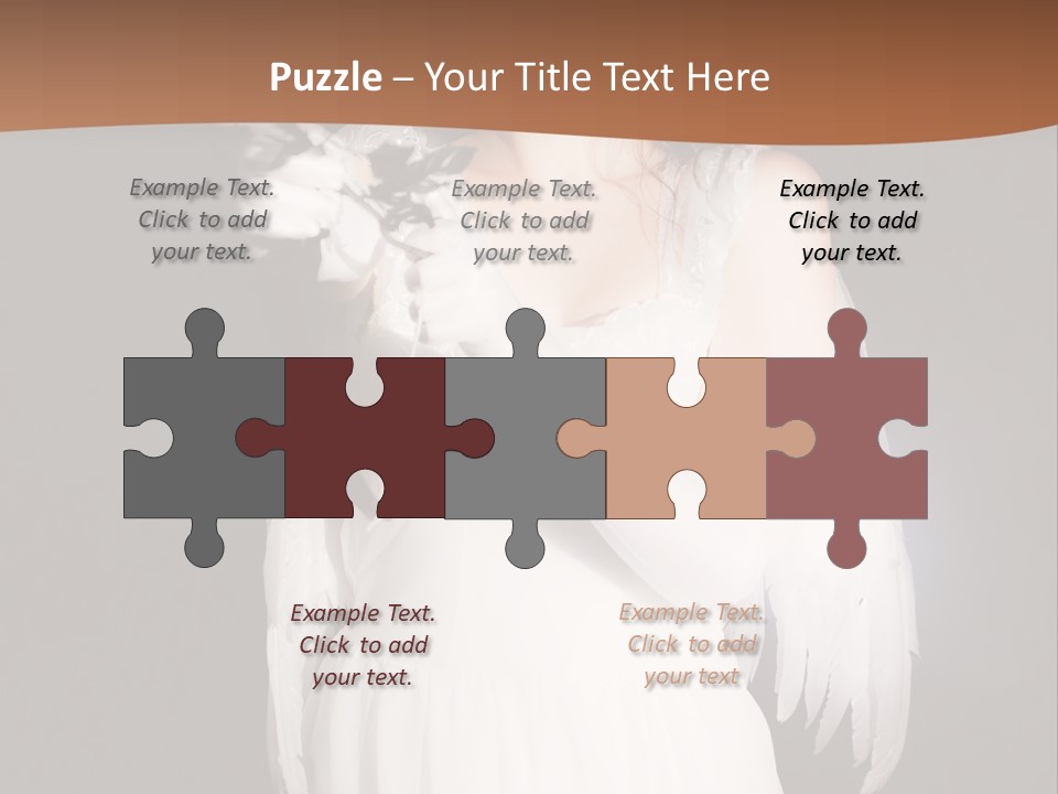 White Attire PowerPoint Template