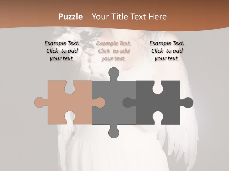 White Attire PowerPoint Template