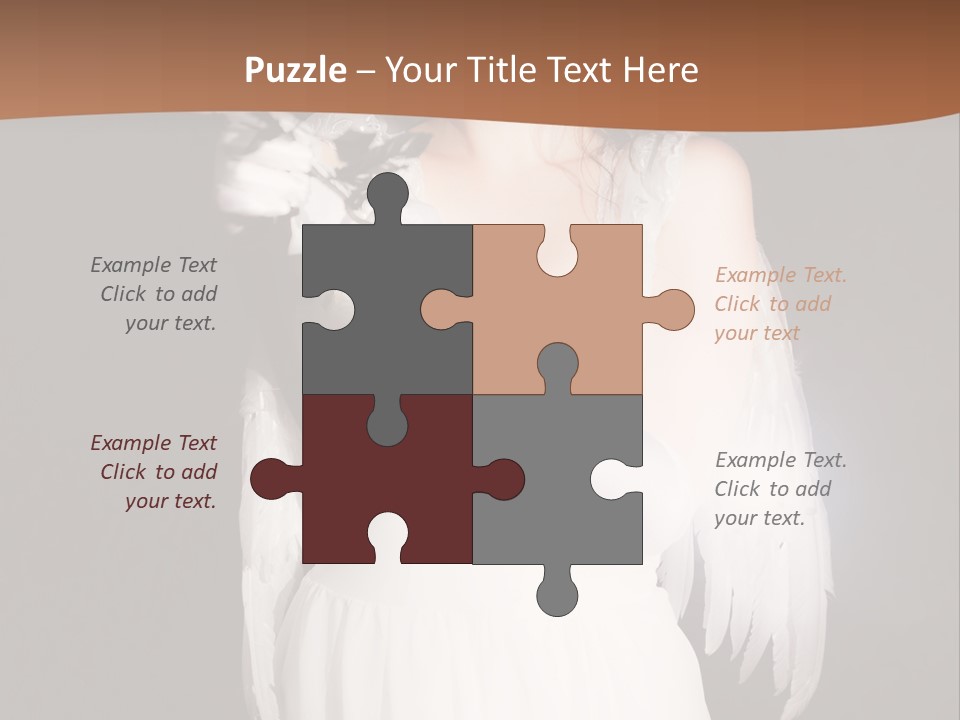 White Attire PowerPoint Template