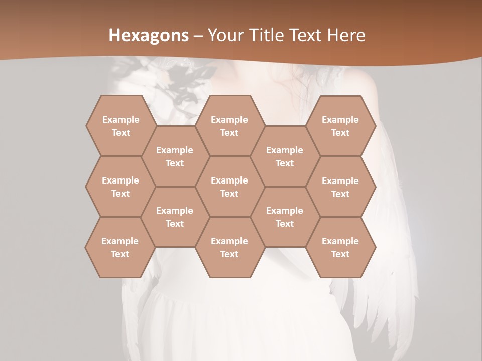 White Attire PowerPoint Template