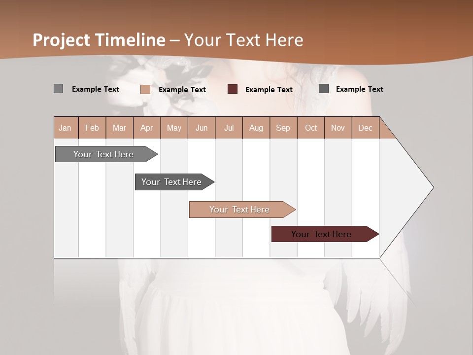 White Attire PowerPoint Template