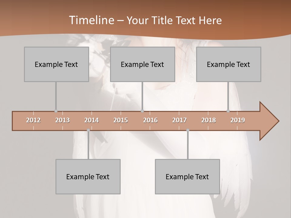 White Attire PowerPoint Template
