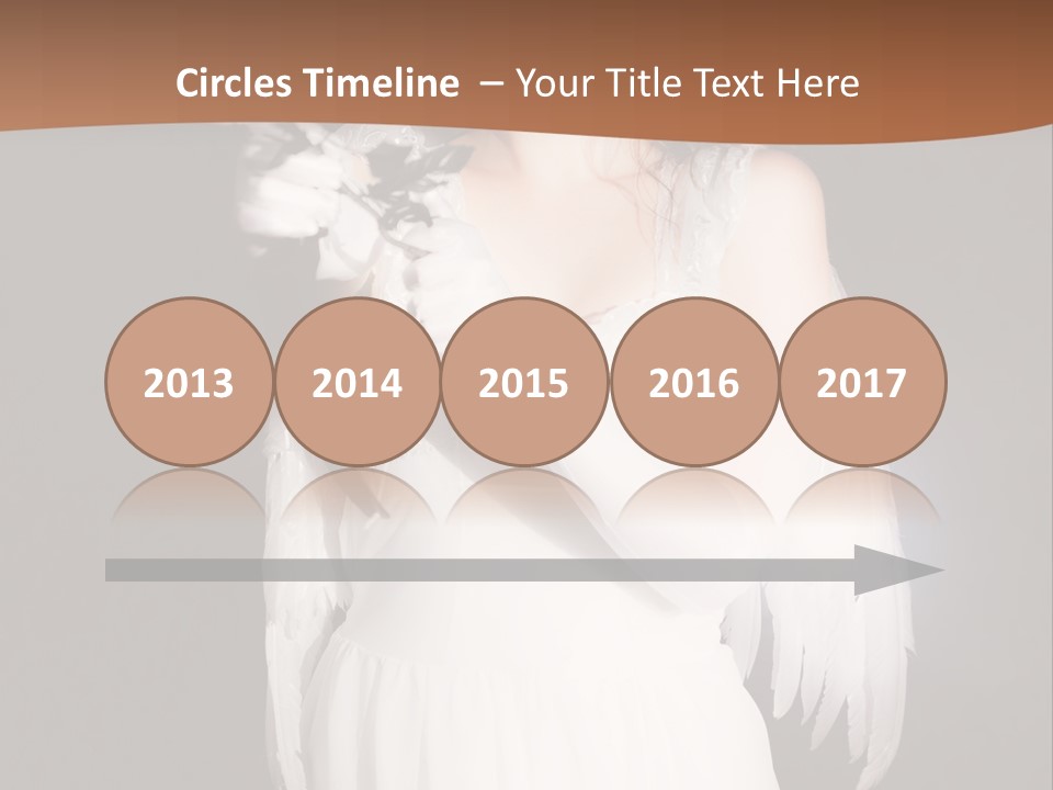 White Attire PowerPoint Template