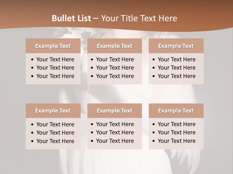 White Attire PowerPoint Template