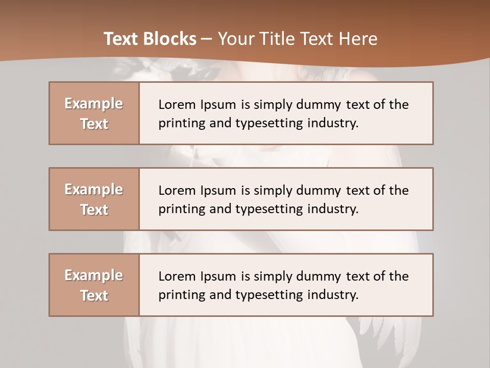 White Attire PowerPoint Template