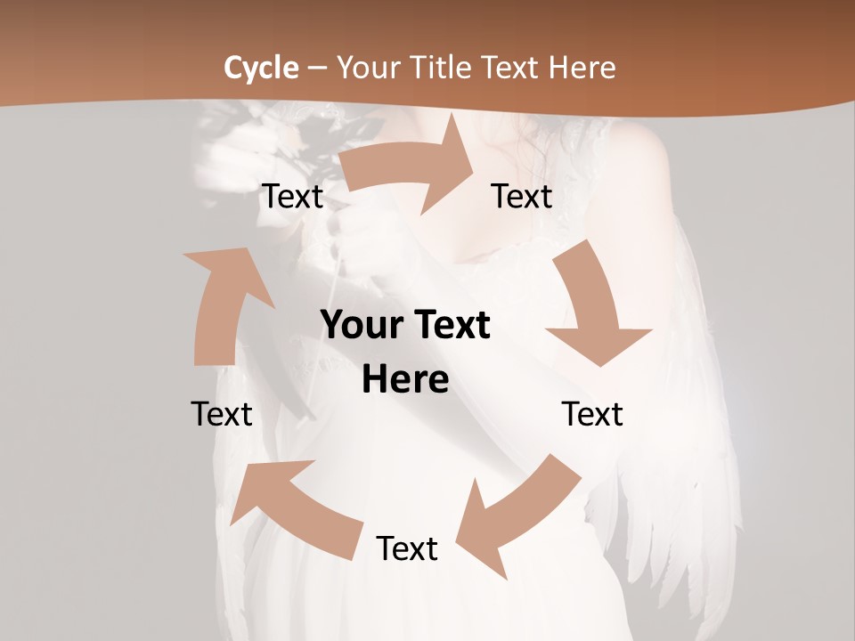 White Attire PowerPoint Template