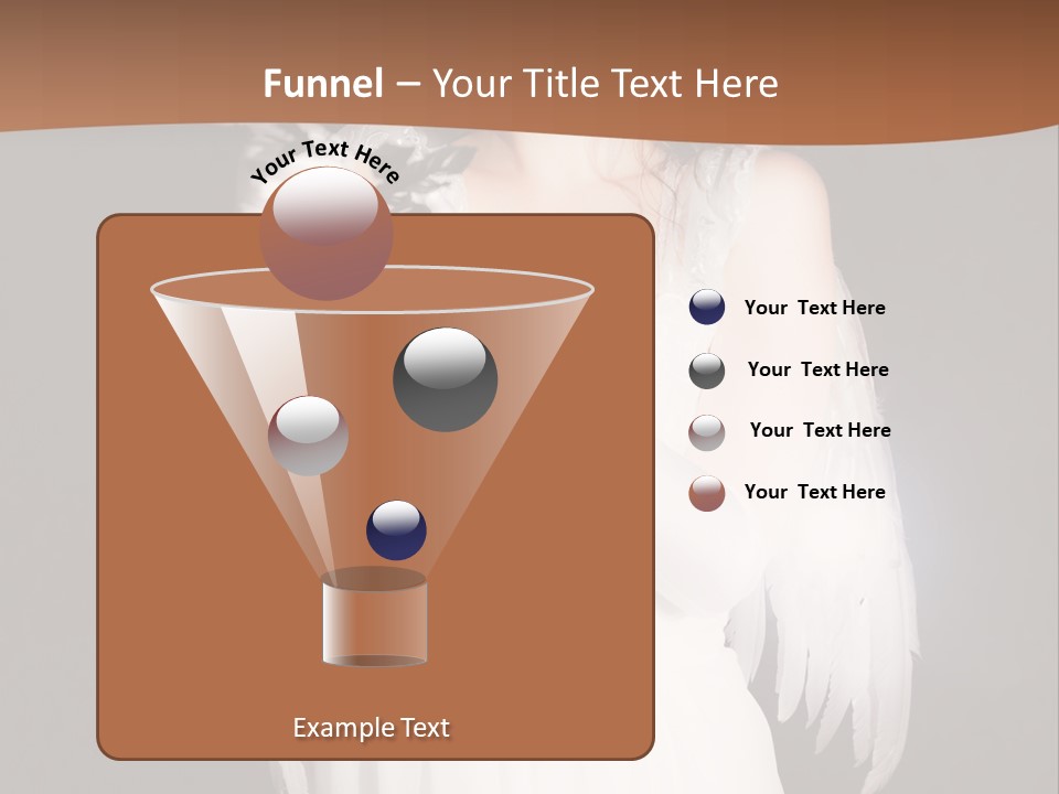 White Attire PowerPoint Template