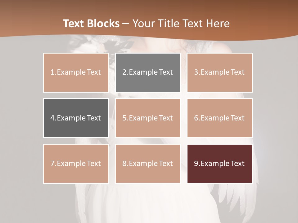 White Attire PowerPoint Template