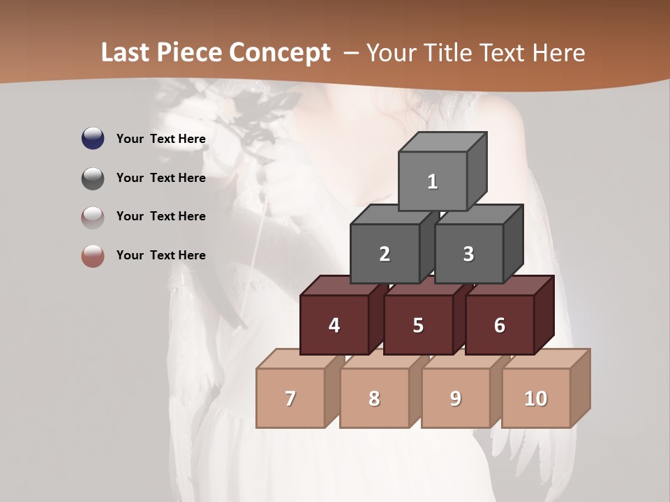 White Attire PowerPoint Template