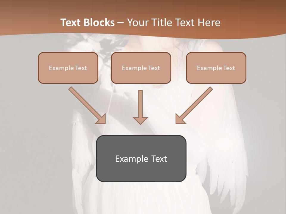 White Attire PowerPoint Template