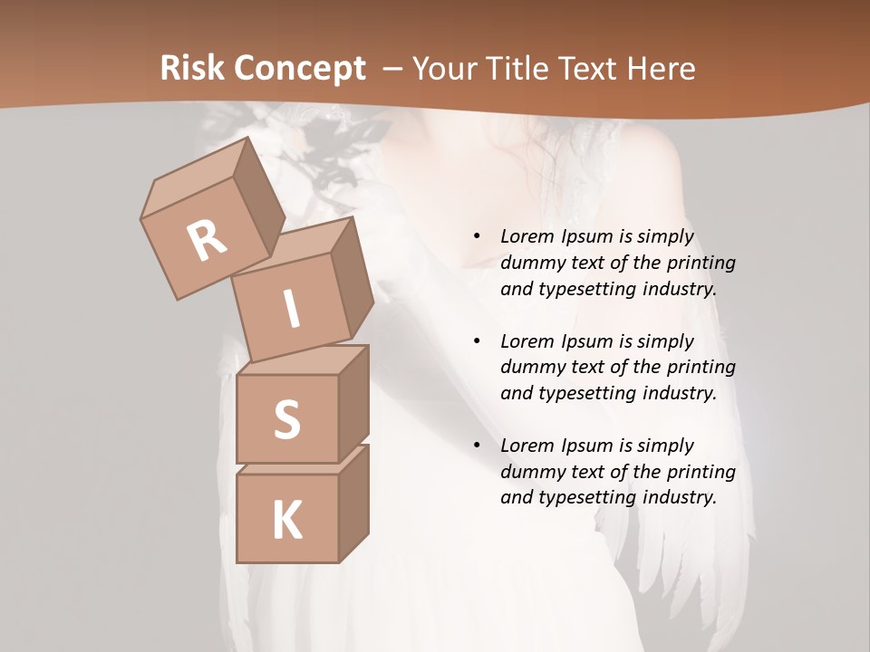 White Attire PowerPoint Template