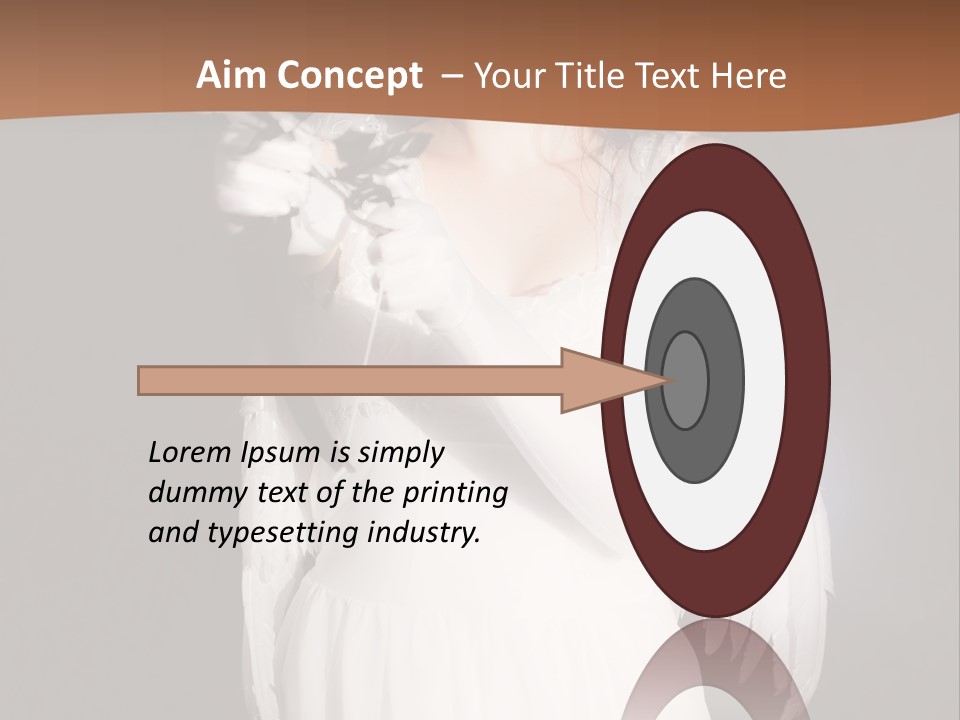 White Attire PowerPoint Template