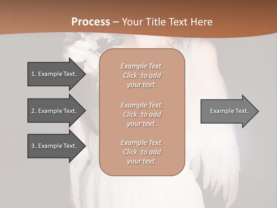 White Attire PowerPoint Template