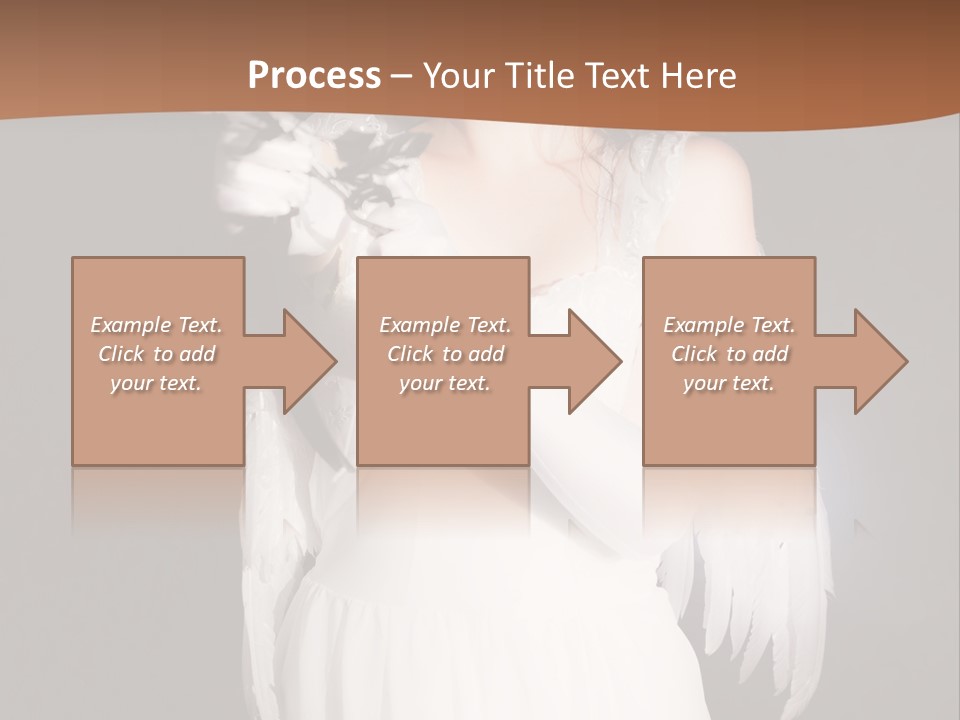 White Attire PowerPoint Template