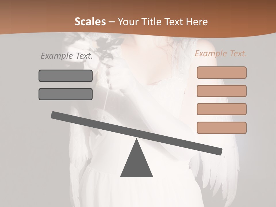 White Attire PowerPoint Template