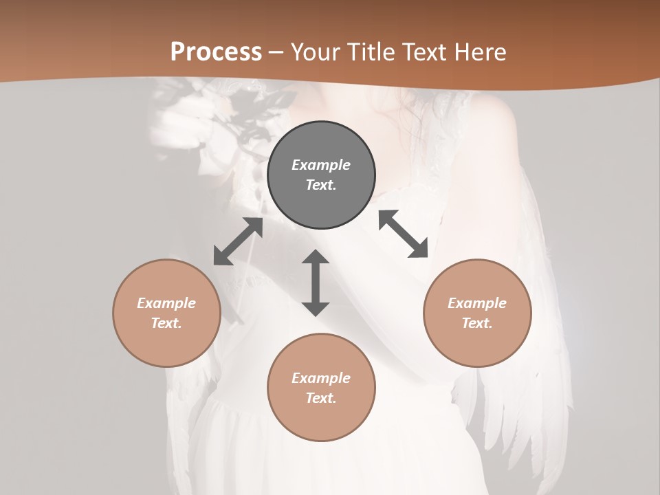 White Attire PowerPoint Template