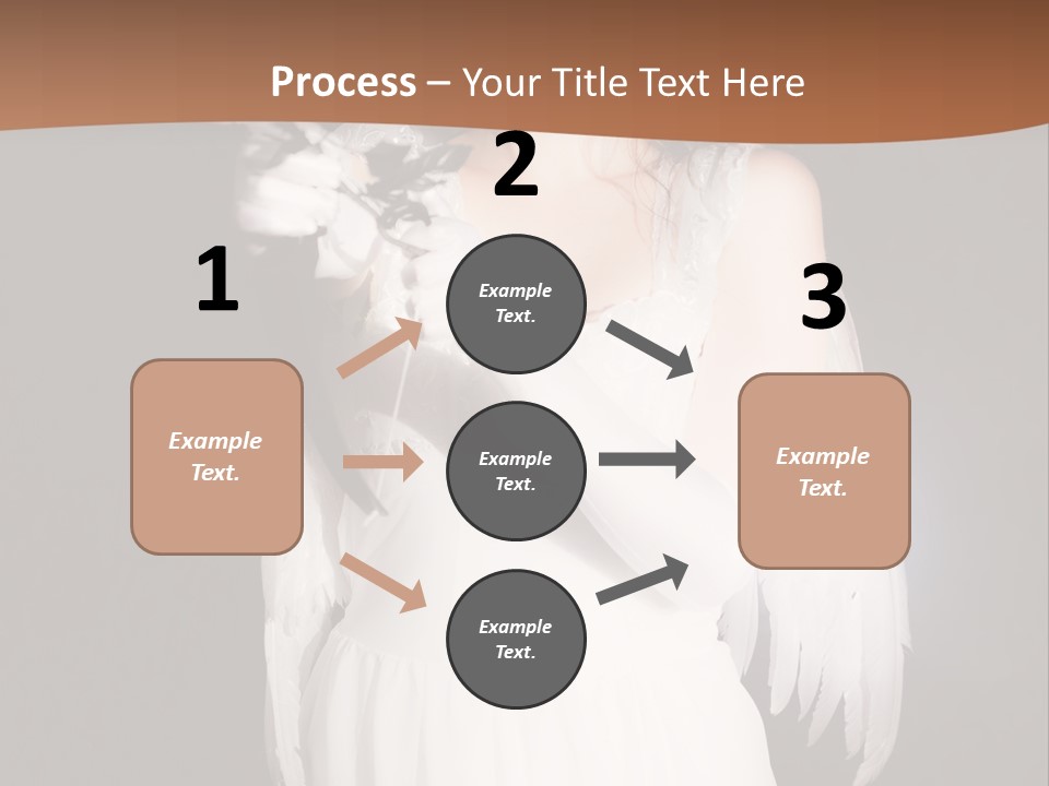 White Attire PowerPoint Template