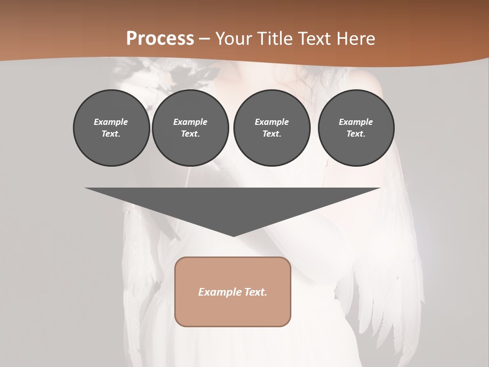 White Attire PowerPoint Template