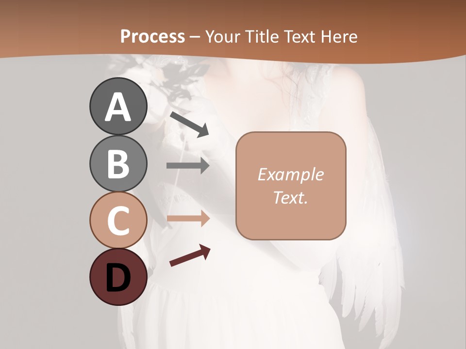 White Attire PowerPoint Template