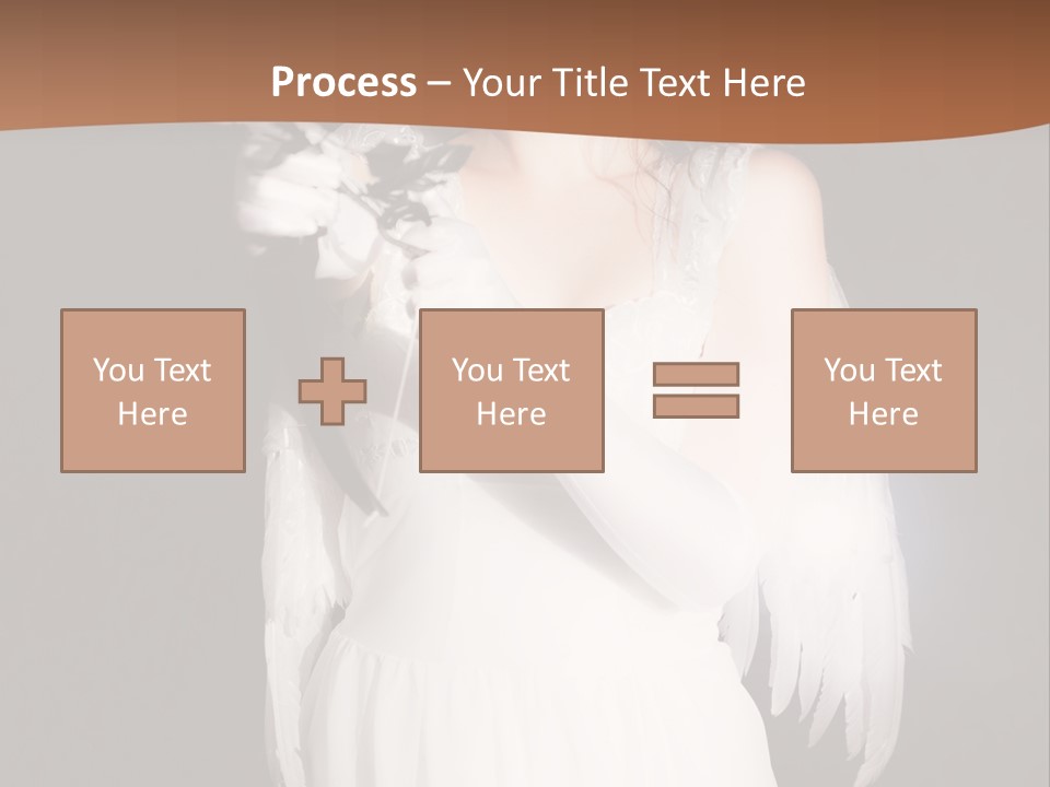 White Attire PowerPoint Template