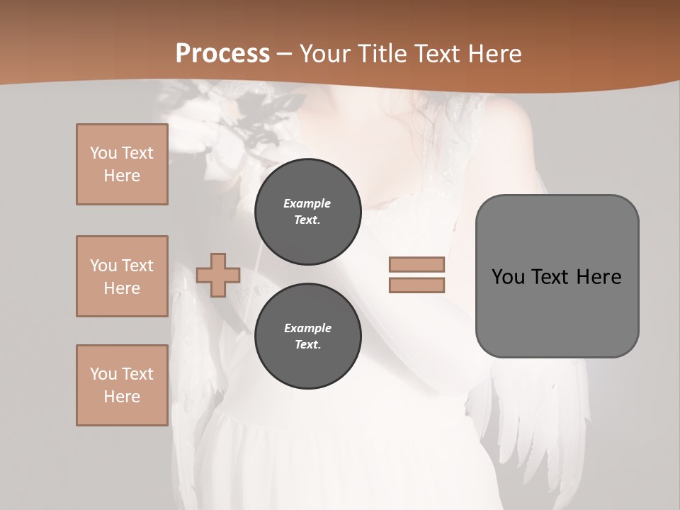 White Attire PowerPoint Template