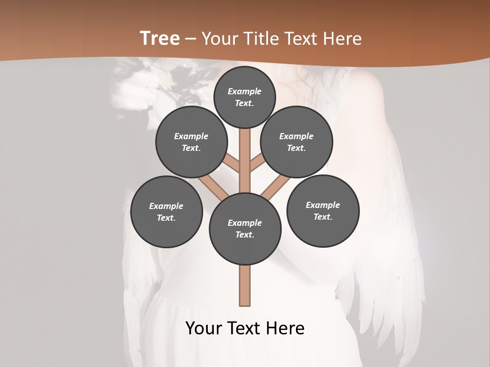 White Attire PowerPoint Template