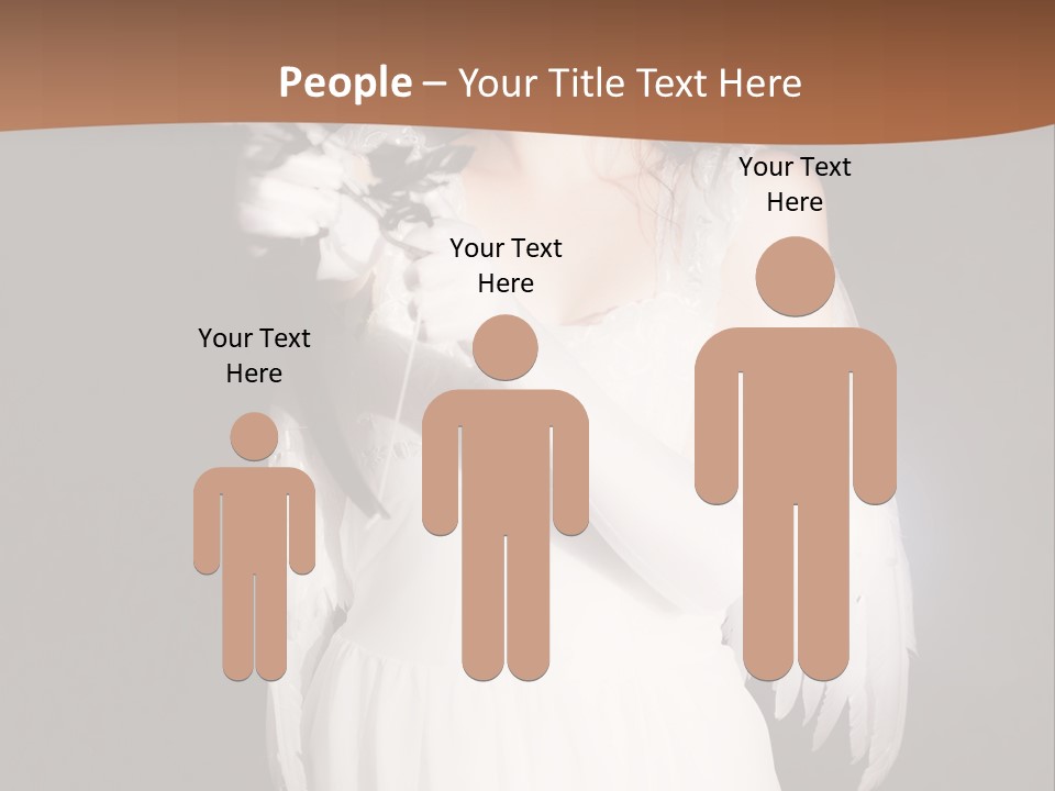 White Attire PowerPoint Template