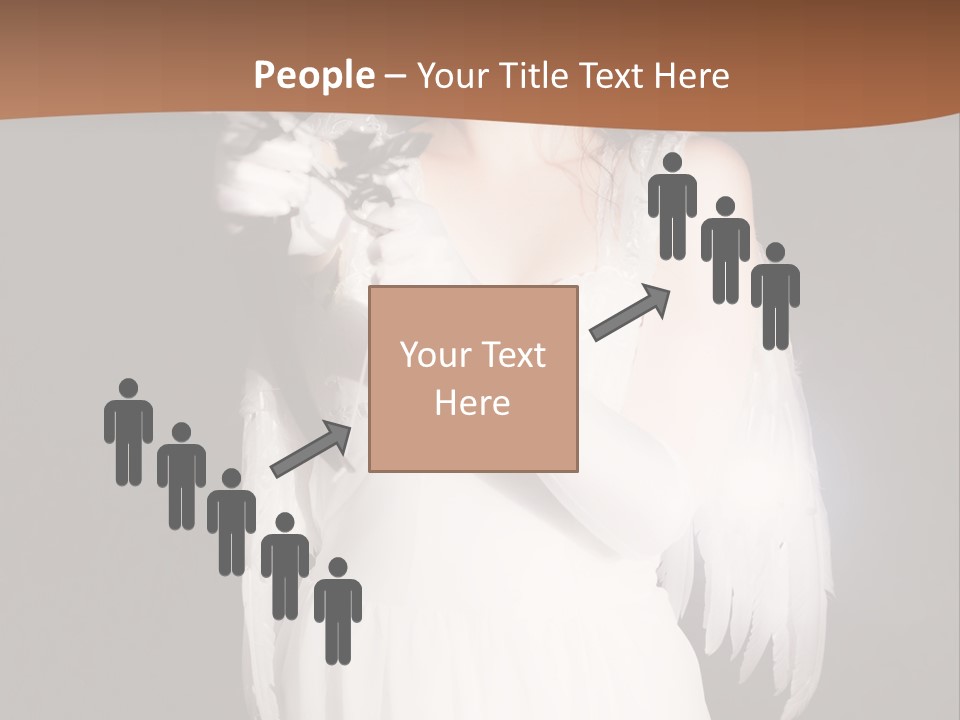 White Attire PowerPoint Template